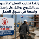 هولندا تحارب العمل “بالأسود”.. مجلس الشيوخ يوافق على إصلاحات واسعة في سوق العمل